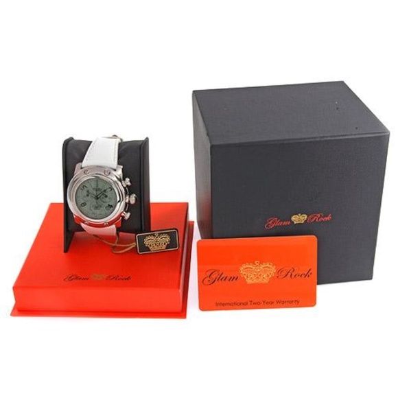 $1095 Glam Rock GR10033 Chronograph Date Watch
